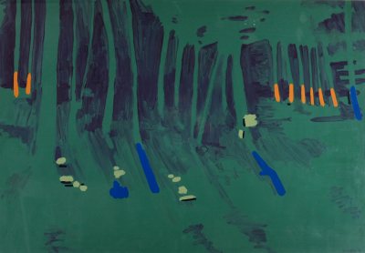 The orange and bleu spot ©Peter Weidenbaum