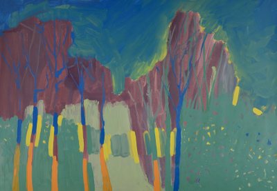 Landscape with trees ©Peter Weidenbaum